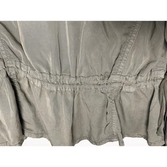 Marrakech x Anthropologie Women's Ronika Draped Moto Jacket Gathered Back NWT M - Picture 9 of 16